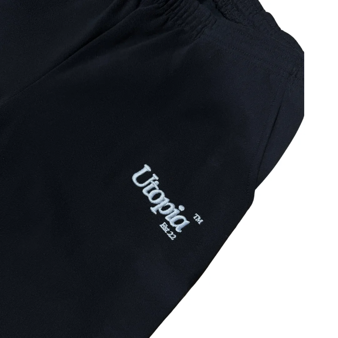 Utopia OG Wide Leg Sweatpants Black