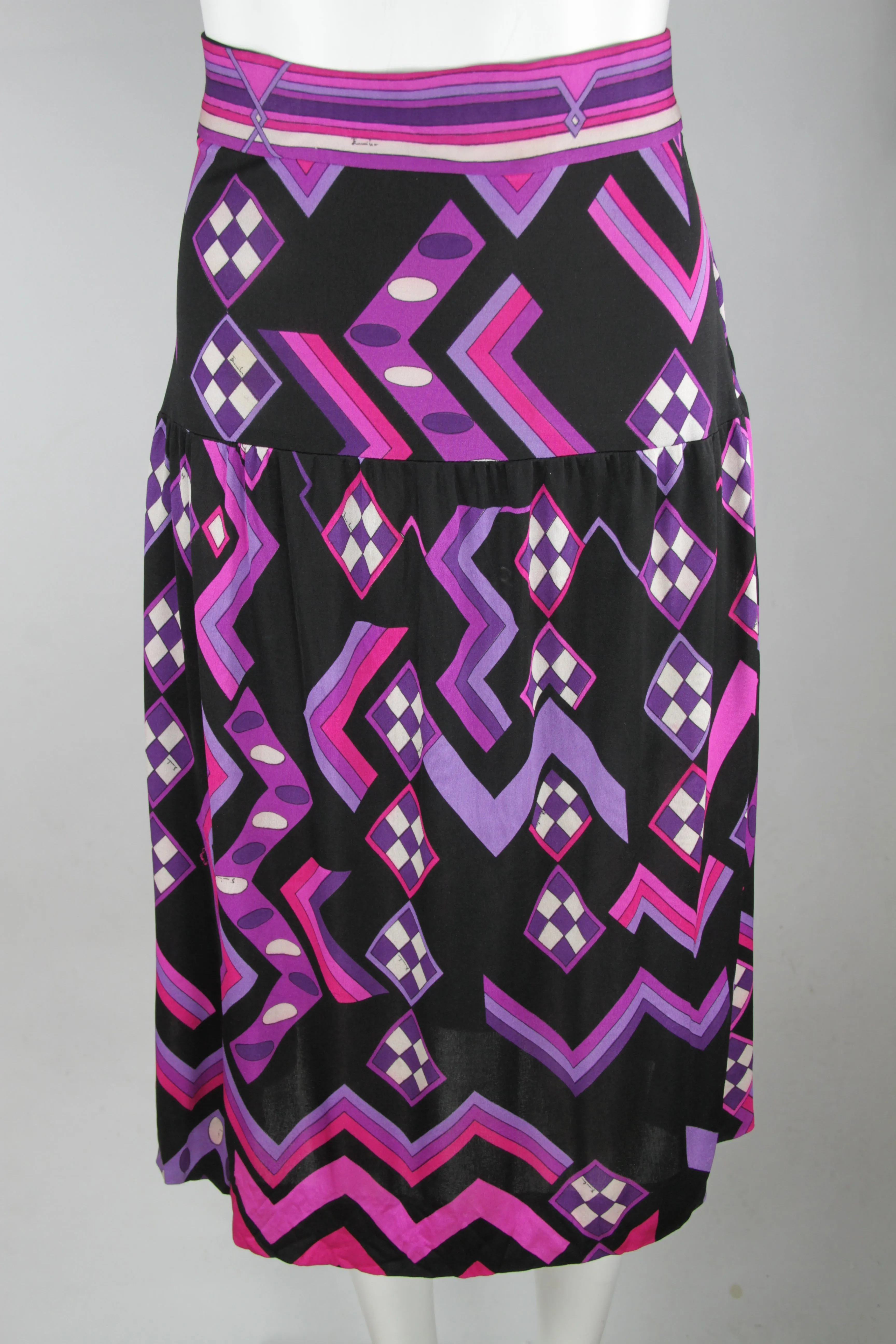 Vintage 70s Emilio Pucci Skirt - S