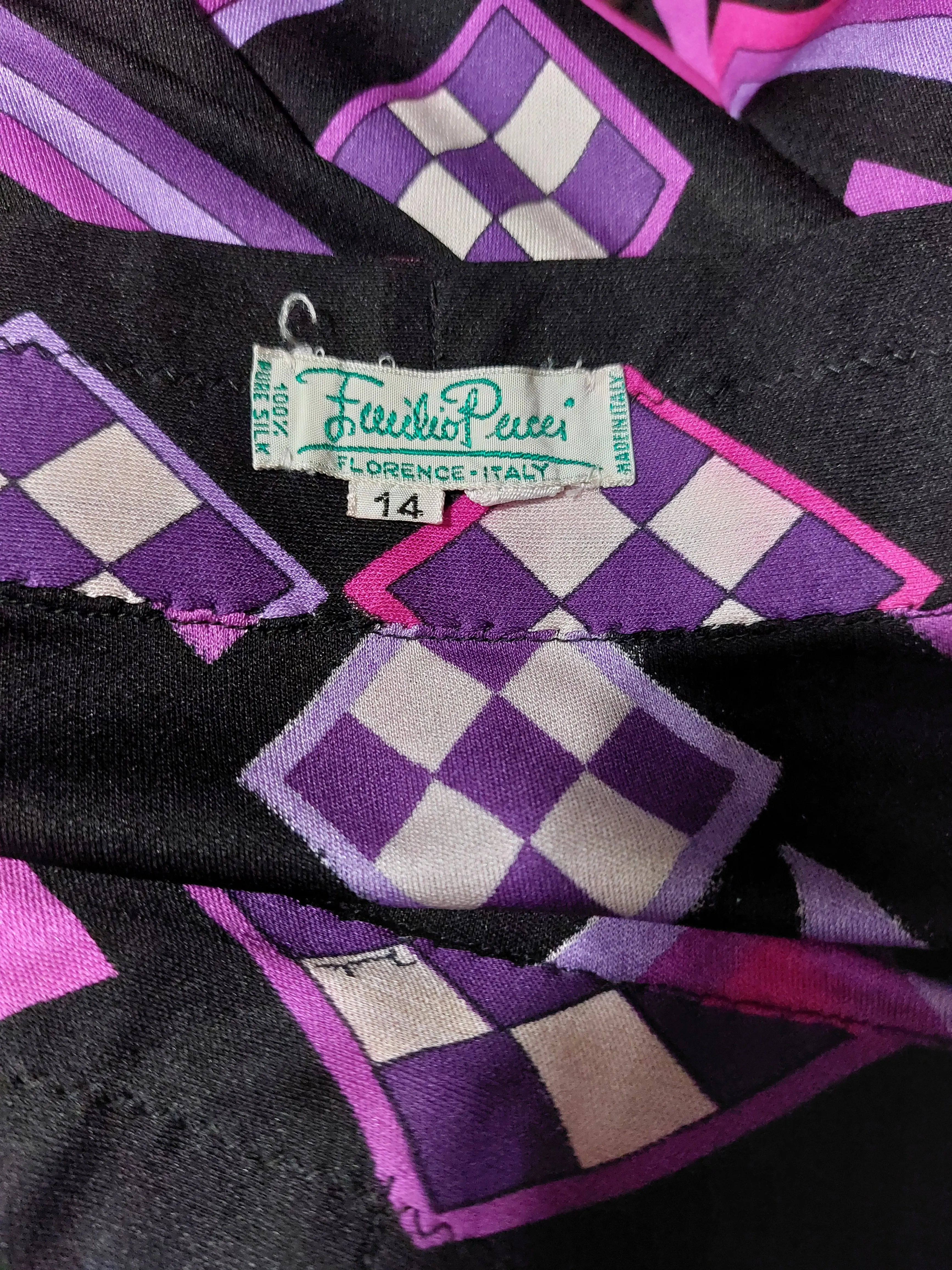 Vintage 70s Emilio Pucci Skirt - S
