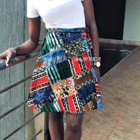 Vintage Batik Round Skirt Wrap Min