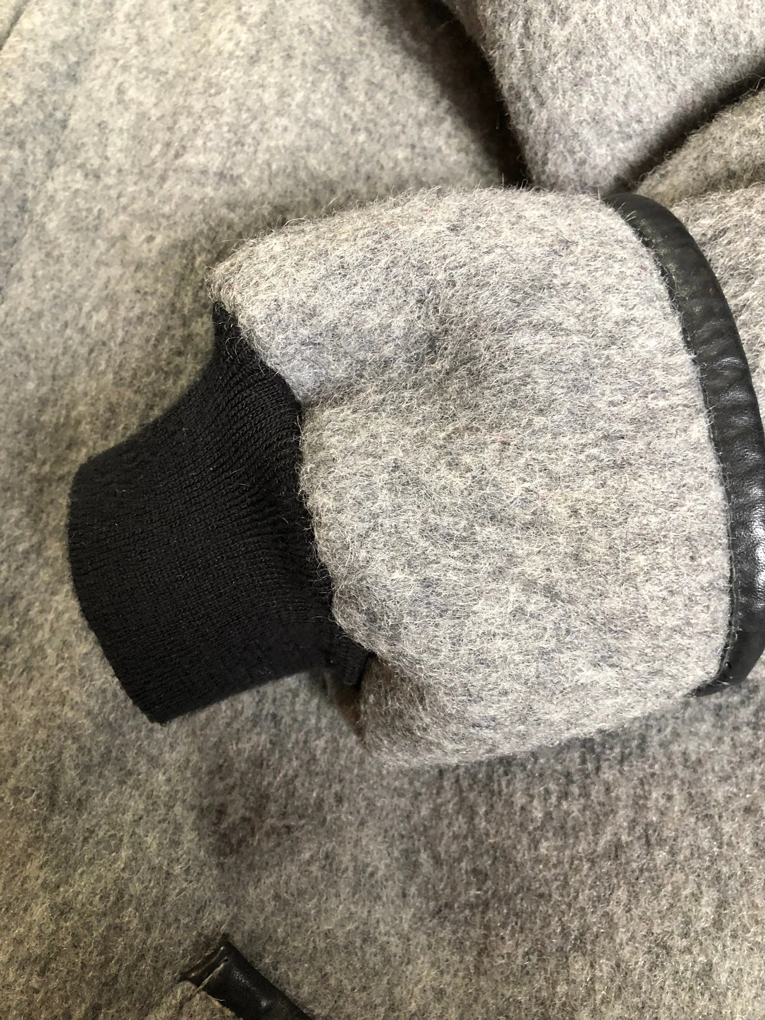 Vintage James Bay Grey Northern Parka with Deer Motif, Made in Canada, SOLD