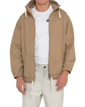 Waxed Landing Parka - Tan