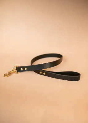 Wide Dog Leash 25mm - Black