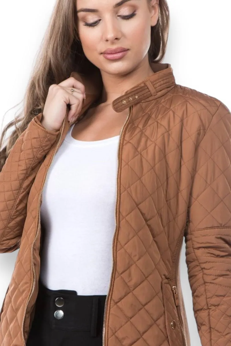 Winter Quilted Lined Jacket