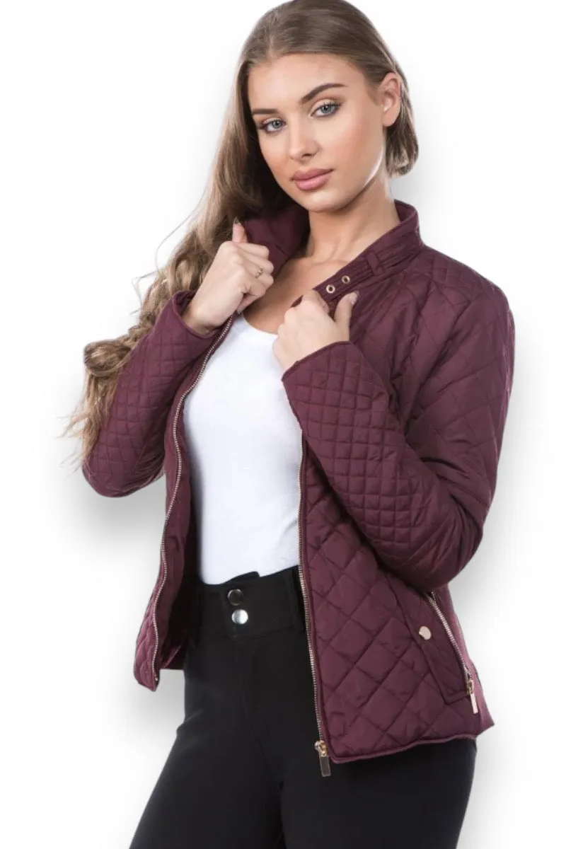 Winter Quilted Lined Jacket