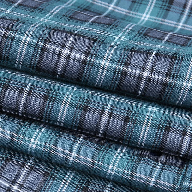 Women's Autumn Casual Plaid High Waist Pants