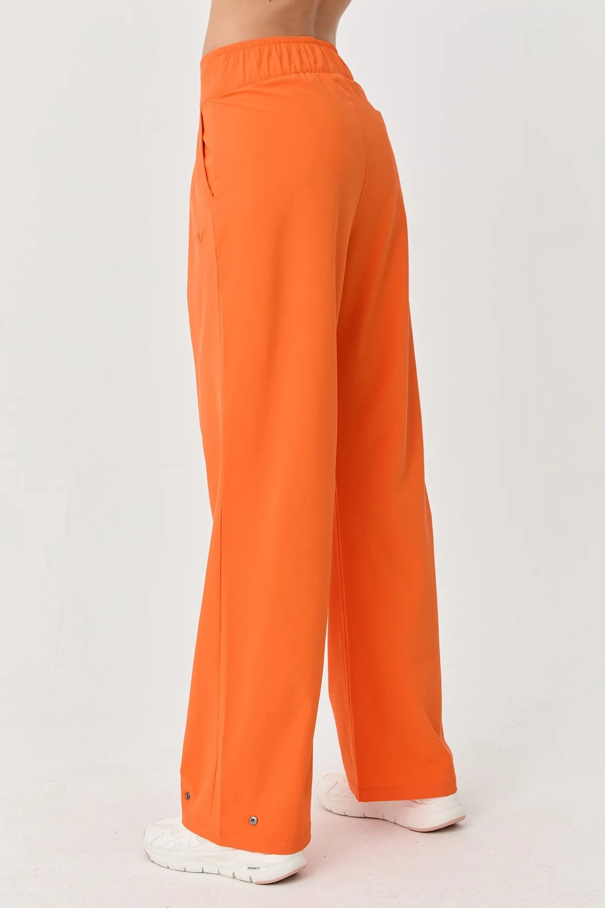 Women's Thın Lycra Woven Lıghtweıght Trousers