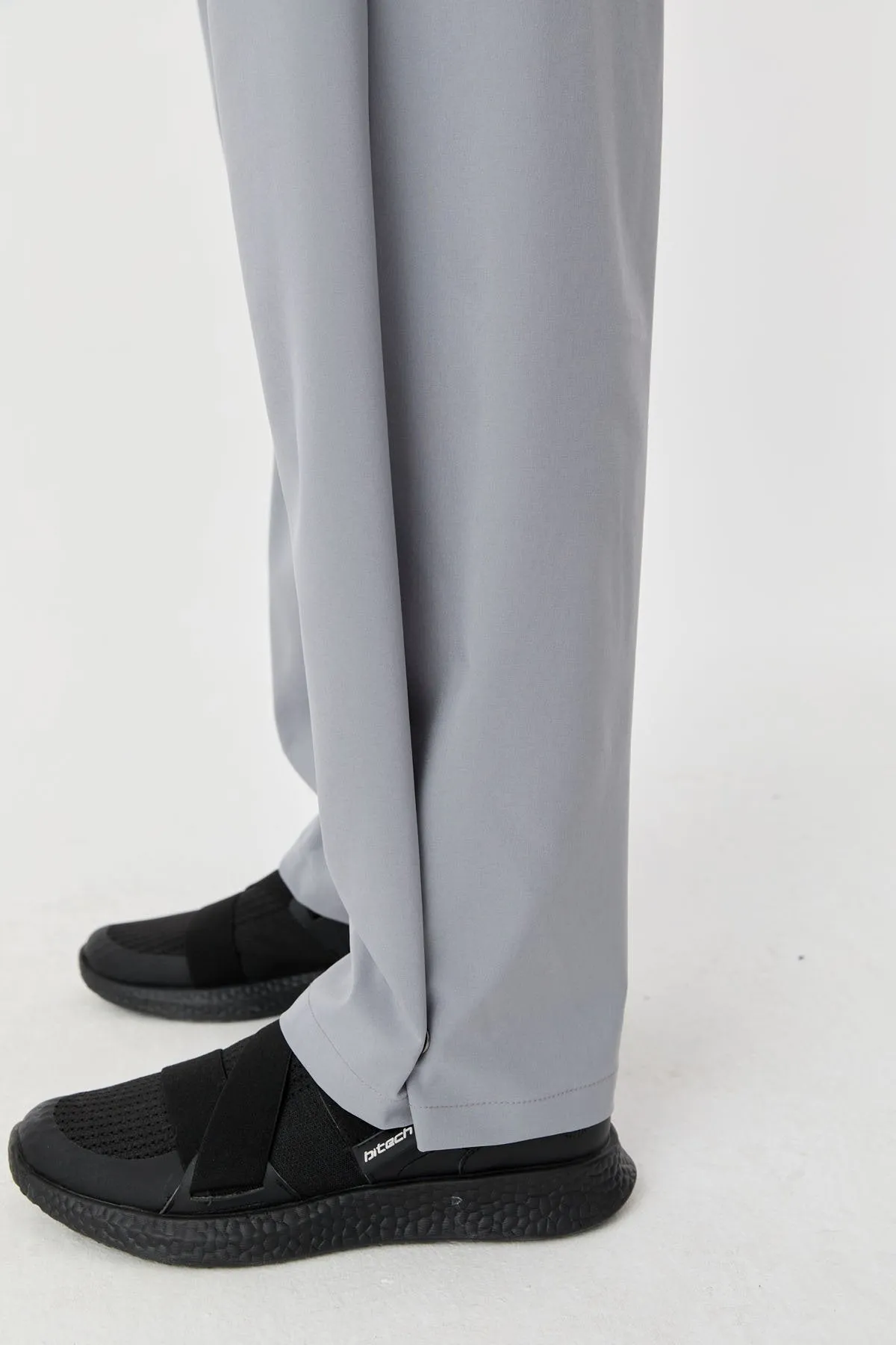 Women's Thın Lycra Woven Lıghtweıght Trousers
